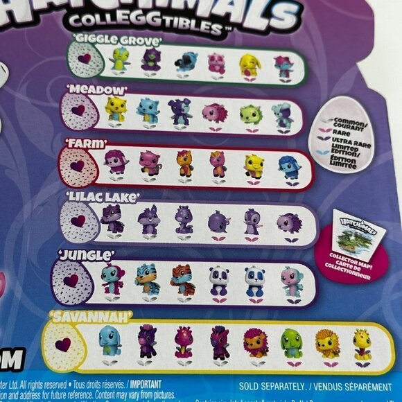 Hatchimals Coleggtibles  4 Pack Plus Orange Tiger RARE HTF Season 1 Mini Figure - Picture 9 of 14